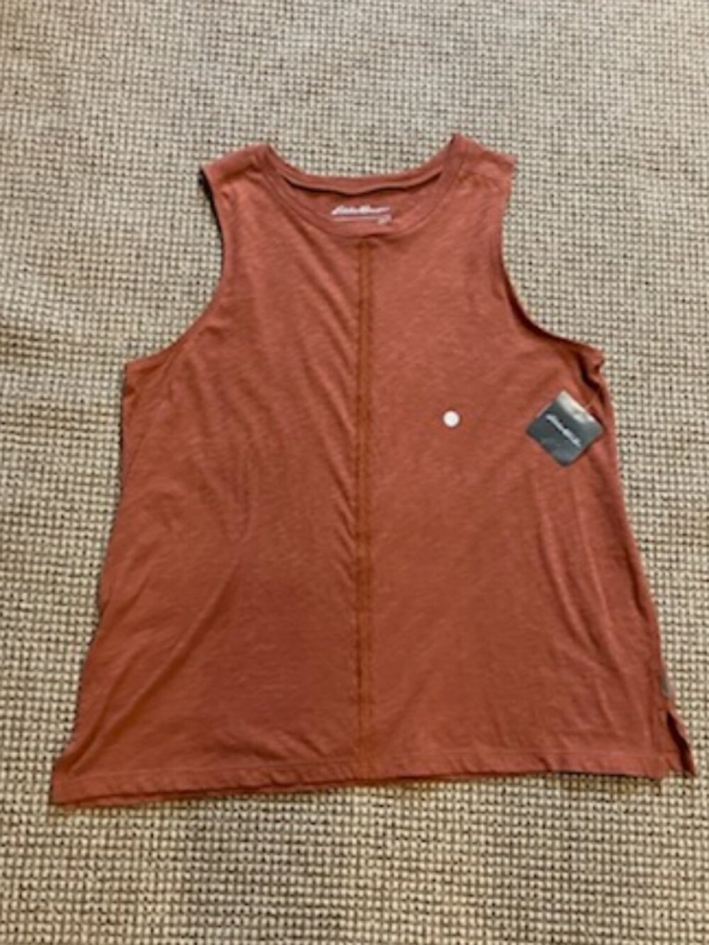 Eddie Bauer NWT sleeveles top size L